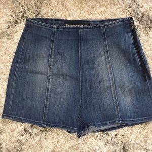 Express high waisted shorts